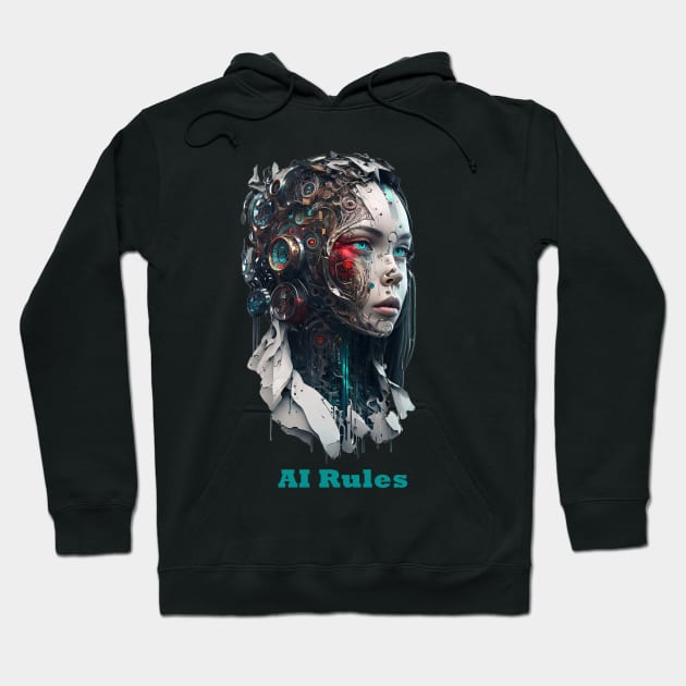 AI Rules - For artificial intelligence Lovers Hoodie by Epic Works